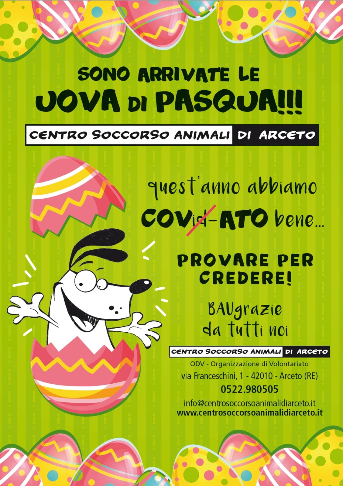 Uova di Pasqua 2021