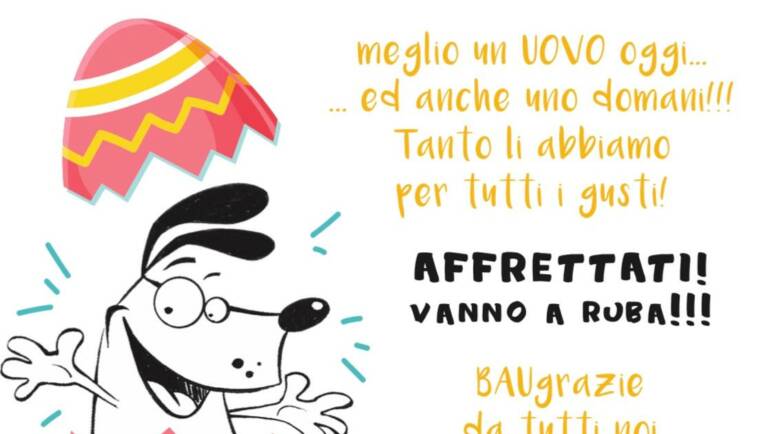 Le dolci UOVA di PASQUA del CSA